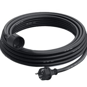 Verlengkabel 10 meter zwart